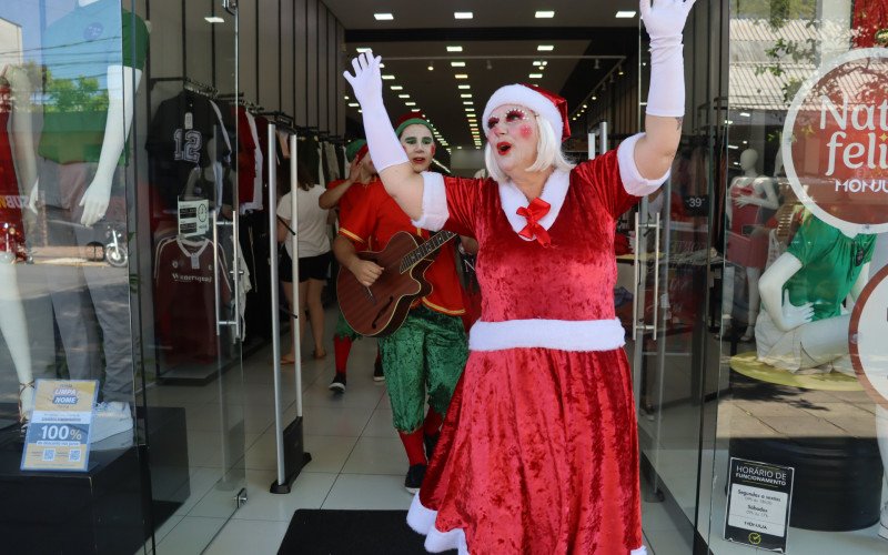 Cortejo de Natal em Sapiranga
