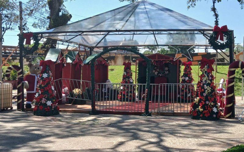 A Praça do Imigrante, de São Leopoldo, contará com programação natalina especial a partir desta segunda-feira (15) até o dia 21 de dezembro com entrada gratuita