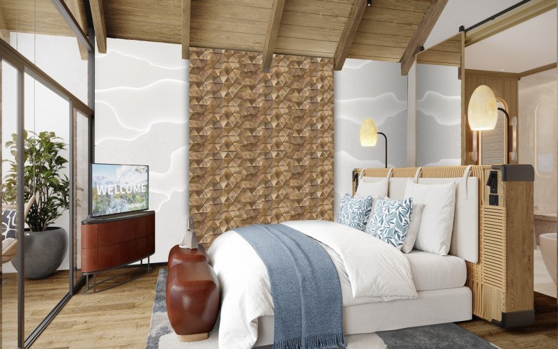 Projeto do penthouse do Club Med Gramado