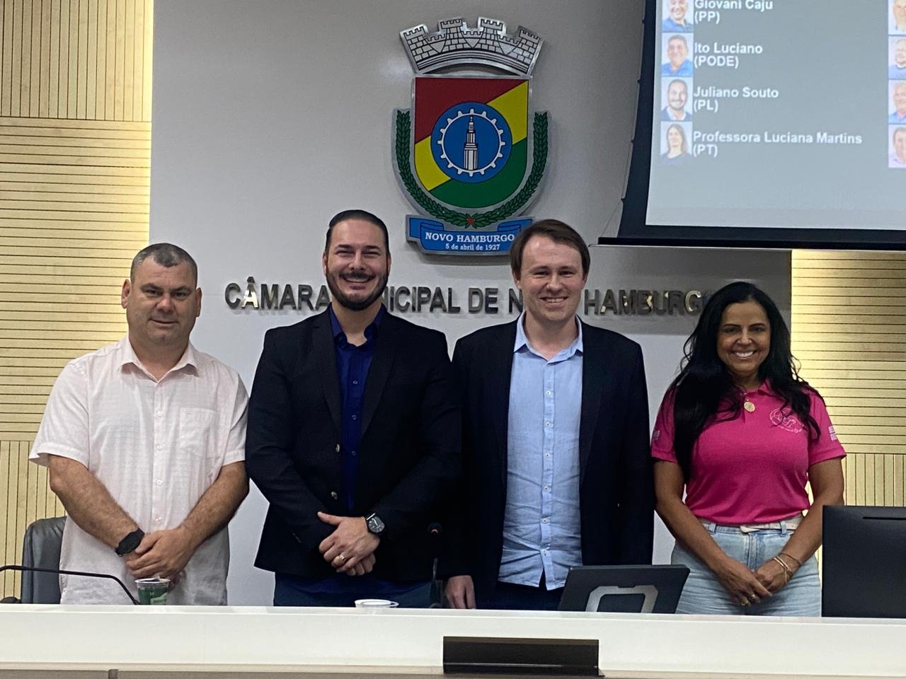 Ico, Souto, Braun e Deza compõem a nova Mesa Diretora | abc+