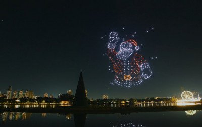 Show com 1,1 mil drones: Atração do Natal Luz de Gramado terá ação inédita no final de semana