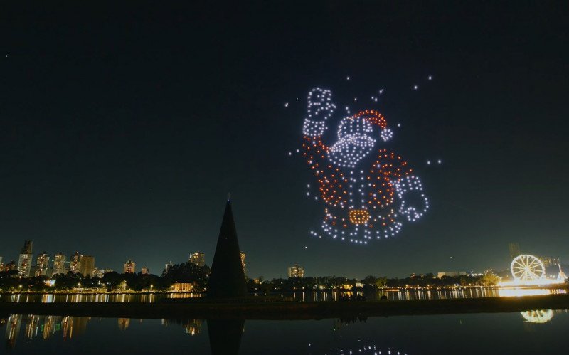 Show de drones será atração especial em desfile do 40° Natal Luz de Gramado
