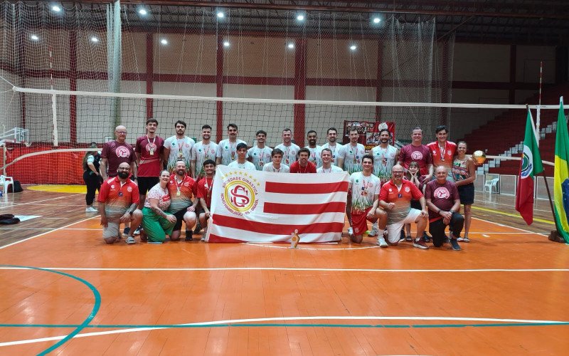 Vôlei masculino da Ginástica NH/Feevale conquista o título do campeonato estadual | abc+