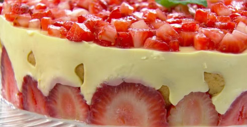Aprenda a fazer Torta de biscoito champanhe da Ana Maria Braga 