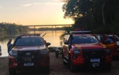 Jovem desaparece após cair em rio do RS enquanto fazia coleta de amostras para análise da água