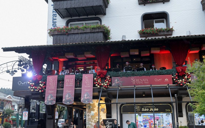 Serenata de Natal será apresentada pela Orquestra Jovem de Gramado, no domingo, dia 21 de dezembro