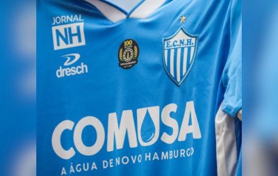 Novo Hamburgo exibe nova camisa e reforça parceria com o Jornal NH