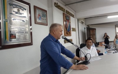 Fabiano Haubert é eleito como presidente da Câmara de Vereadores de São Leopoldo