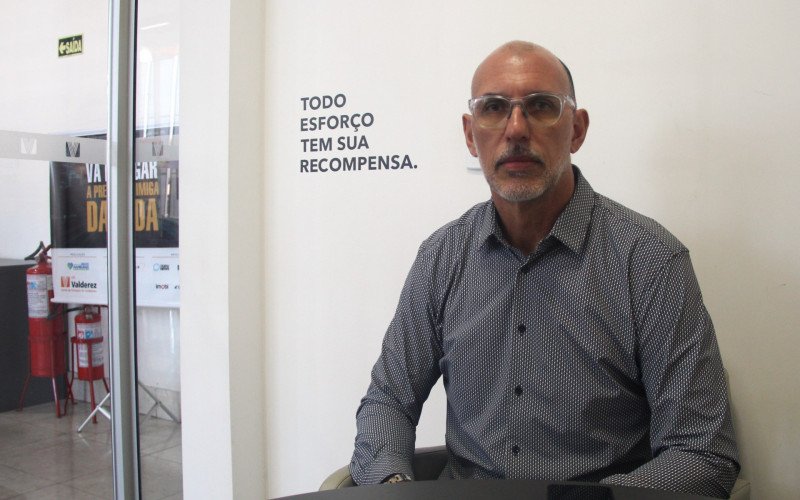 Diretor-geral do CFC Valderez, de Novo Hamburgo, e diretor do SindiCFC-RS, Robson Miranda | abc+