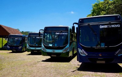 Nova Santa Rita recebe novos ônibus para modernizar o transporte público