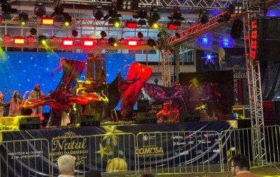 Último fim de semana do Natal de Novo Hamburgo reúne cortejos, música e espetáculo especial no Centro