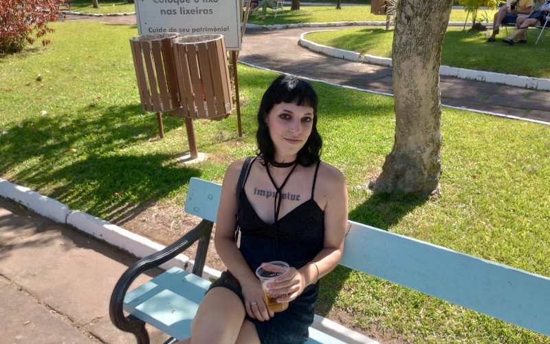 Estefani Bittencourt participou do evento pela primeira vez