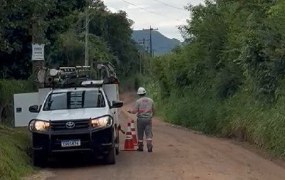 Moradores de Lomba Grande voltam a ter luz após quase 24 horas de desabastecimento