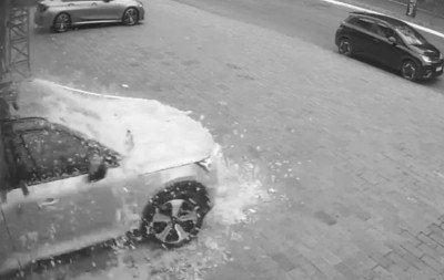VÍDEO: Ladrão destrói fachada de revenda e foge com veículo de alto valor em Novo Hamburgo