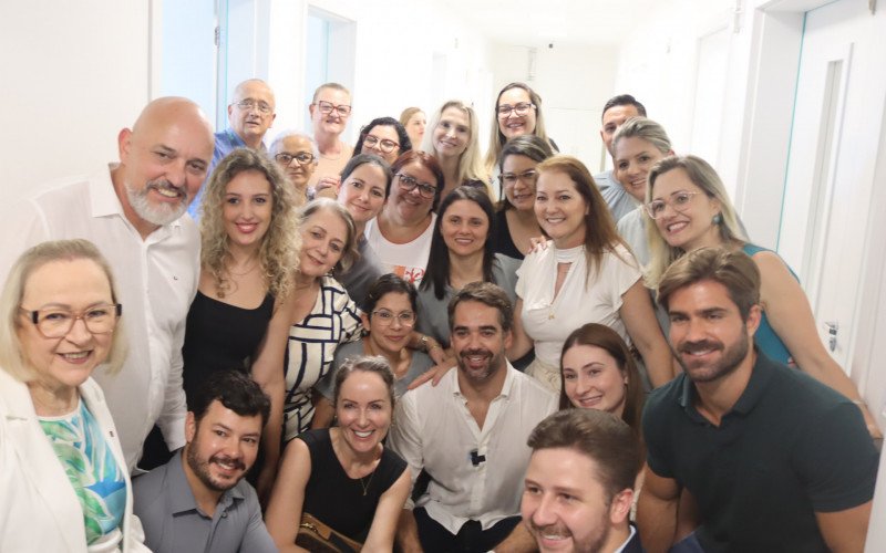 Inauguração da USF Bela Vista, em Estância Velha | abc+