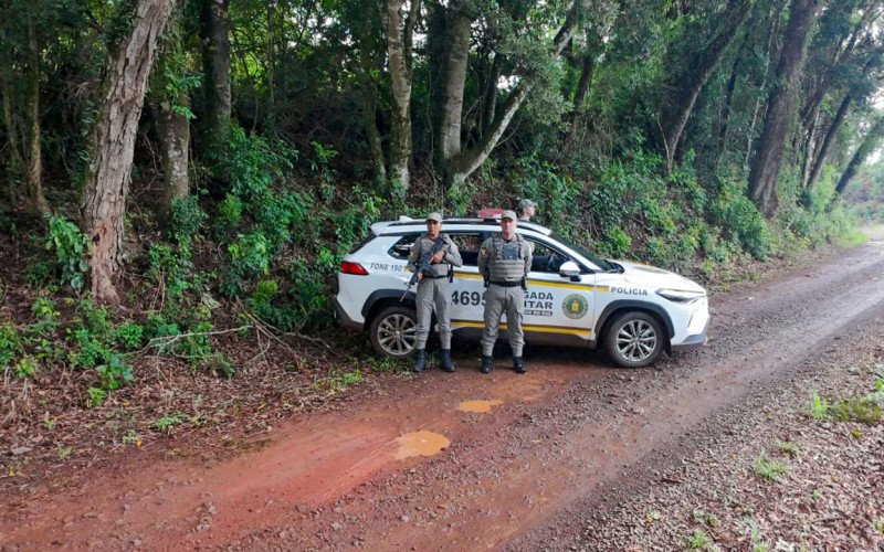 Cerco da Brigada Militar em Marau