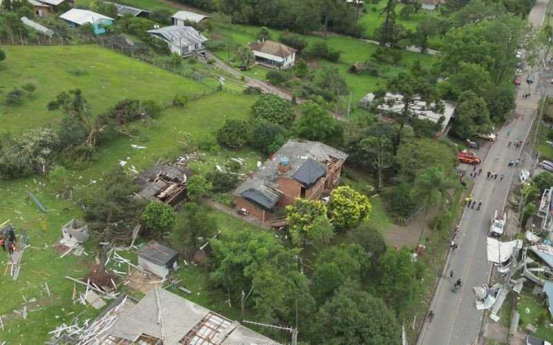 Defesa Civil classifica como tornado o evento em  Farroupilha  | abc+