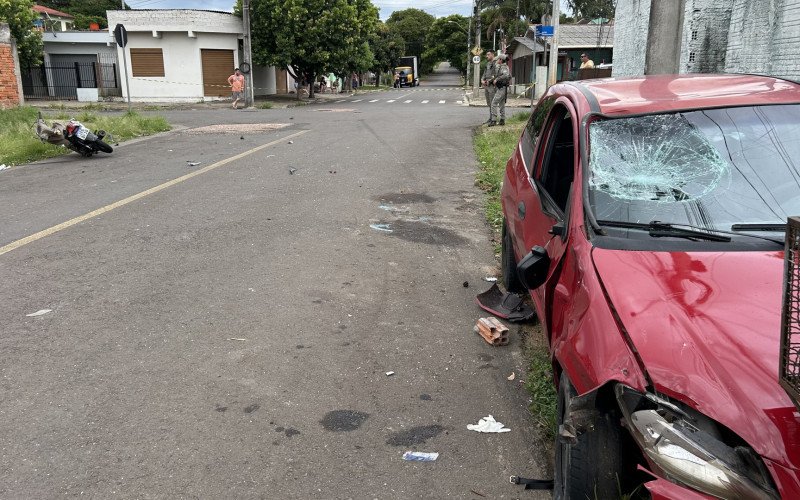 Acidente que terminou em morte aconteceu no cruzamento das ruas Hungria e Holanda, no bairro Petrópolis