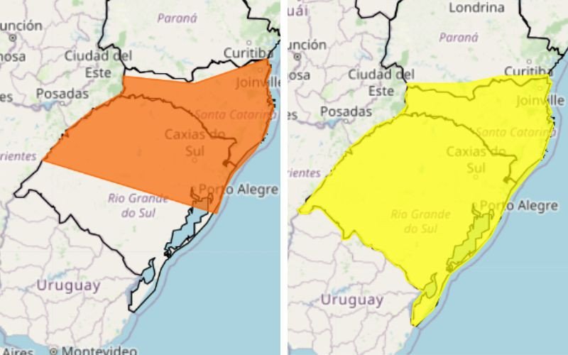 Previsão de chuva para o Rio Grande do Sul | abc+