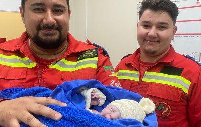 "Em questão de segundos ele nasceu": Em município sem Samu, Bombeiros também atendem partos