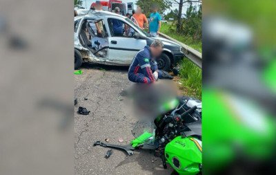 Identificado motociclista que morreu em acidente na Estrada do Mar