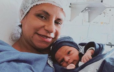 Primeiro bebê de 2026 nascido em Canoas teve parto em casa