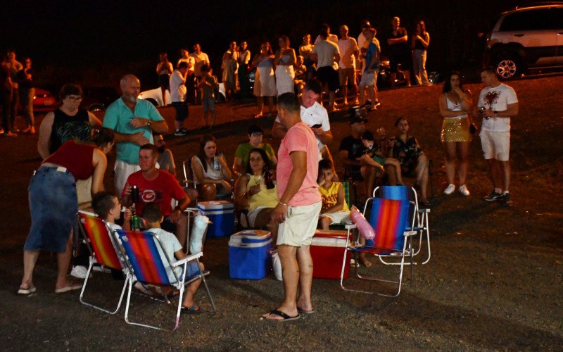 Comunidade participou da primeira festa de Réveillon de São José do Hortêncio