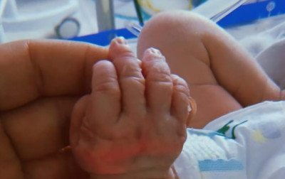 Primeiro bebê do ano em São Leopoldo se chama Vicente
