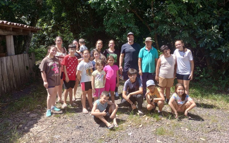 As atividades da Colônia de Férias iniciaram na tarde de terça-feira (6) no Parque do Trabalhador