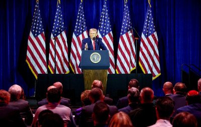 Após ameaçar Groenlândia, Trump menospreza peso de europeus na Otan