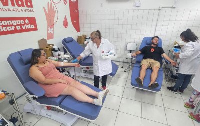 Posto de coleta de sangue recebe 30 doadores na primeira ação de 2026