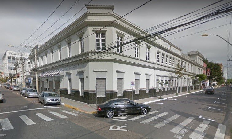 Prédio da antiga Gráfica Rotermund, no Centro de São Leopoldo