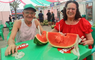 Agricultura familiar é destaque na 20ª Festa da Melancia; veja fotos