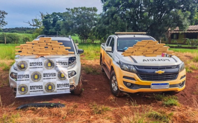 Mais de 47 mil kg de maconha são encontrados em carro na RS-155 | abc+