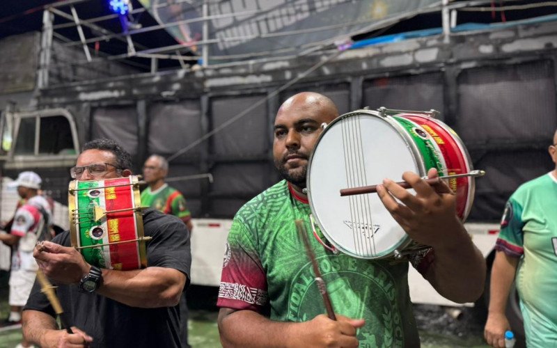 Ensaio da Protegidos para Carnaval de Porto Alegre