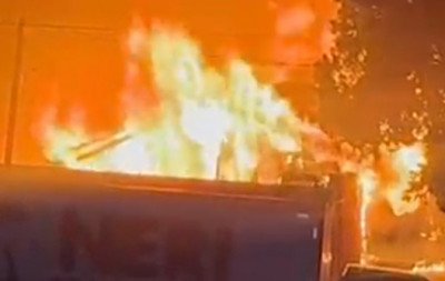 VÍDEO: Incêndio atinge três casas em Rolante