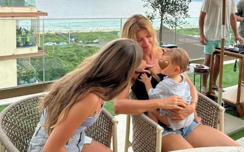 Gisele Bündchen publicou várias fotos com a família em mensagem de ano-novo | abc+