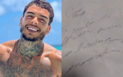 "Você faz falta aqui": Mãe de cantor morto em 2021 publica carta psicografada