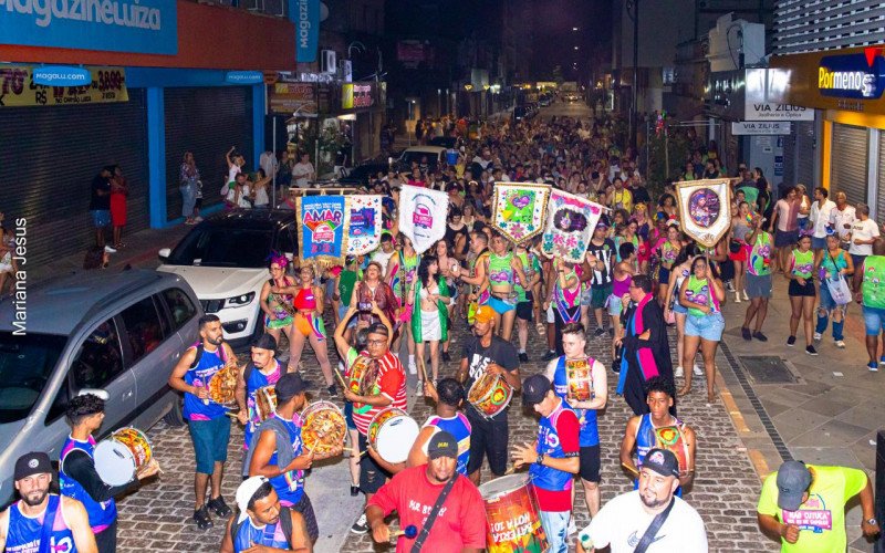 Desfile do bloco Não Cutuca em 2025