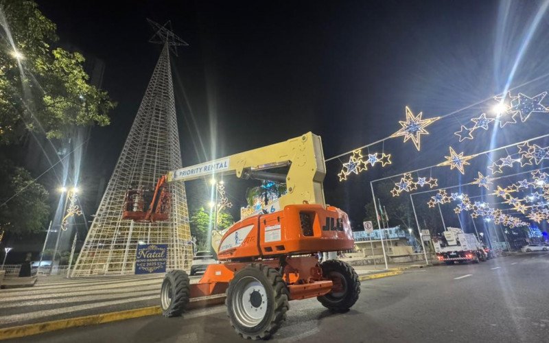 Início da desmontagem da decoração do Natal de Novo Hamburgo  | abc+