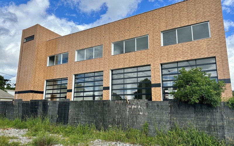 Obras do futuro quartel do Corpo de Bombeiros de Canela