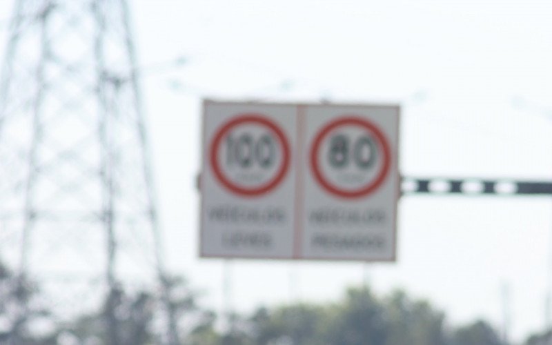 BR-448: Um dos pontos onde PRF solicita a instalação de radar fica no km 13, em Canoas, em uma reta antes do acesso a praia do Paquetá