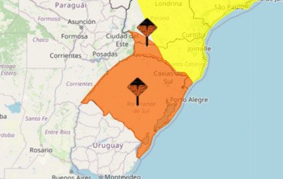Todo o RS está sob alerta para tempestades nesta sexta-feira (16); veja o aviso do Inmet