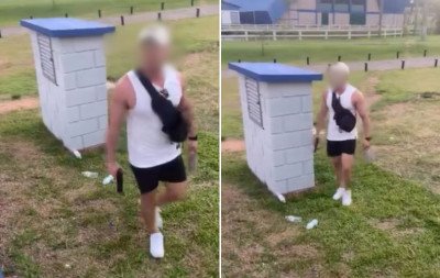 "Tá errado o quê?": Novas imagens mostram reação de PM que sacou arma em pista de skate