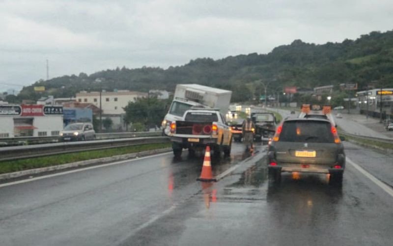 Acidente na RS-239, em Parobé, nesta sexta-feira (16)