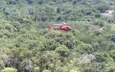 Três pessoas morrem em queda de helicóptero no Rio de Janeiro