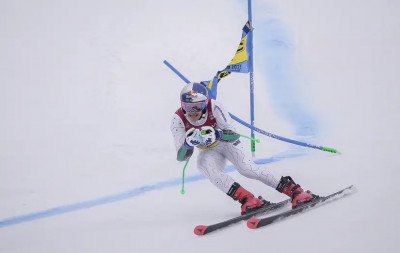 Lucas Braathen leva a prata em Wengen e chega a quatro pódios de esqui alpino na temporada