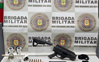 Sequestrador ostentava carabina em cidade do Vale do Sinos
