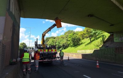 BR-116: Saiba o que está causando congestionamento na rodovia no trecho de Novo Hamburgo; veja vídeo
