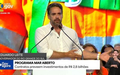 "Este é o amor que venceu o medo?": Eduardo Leite é vaiado em evento com Lula no RS